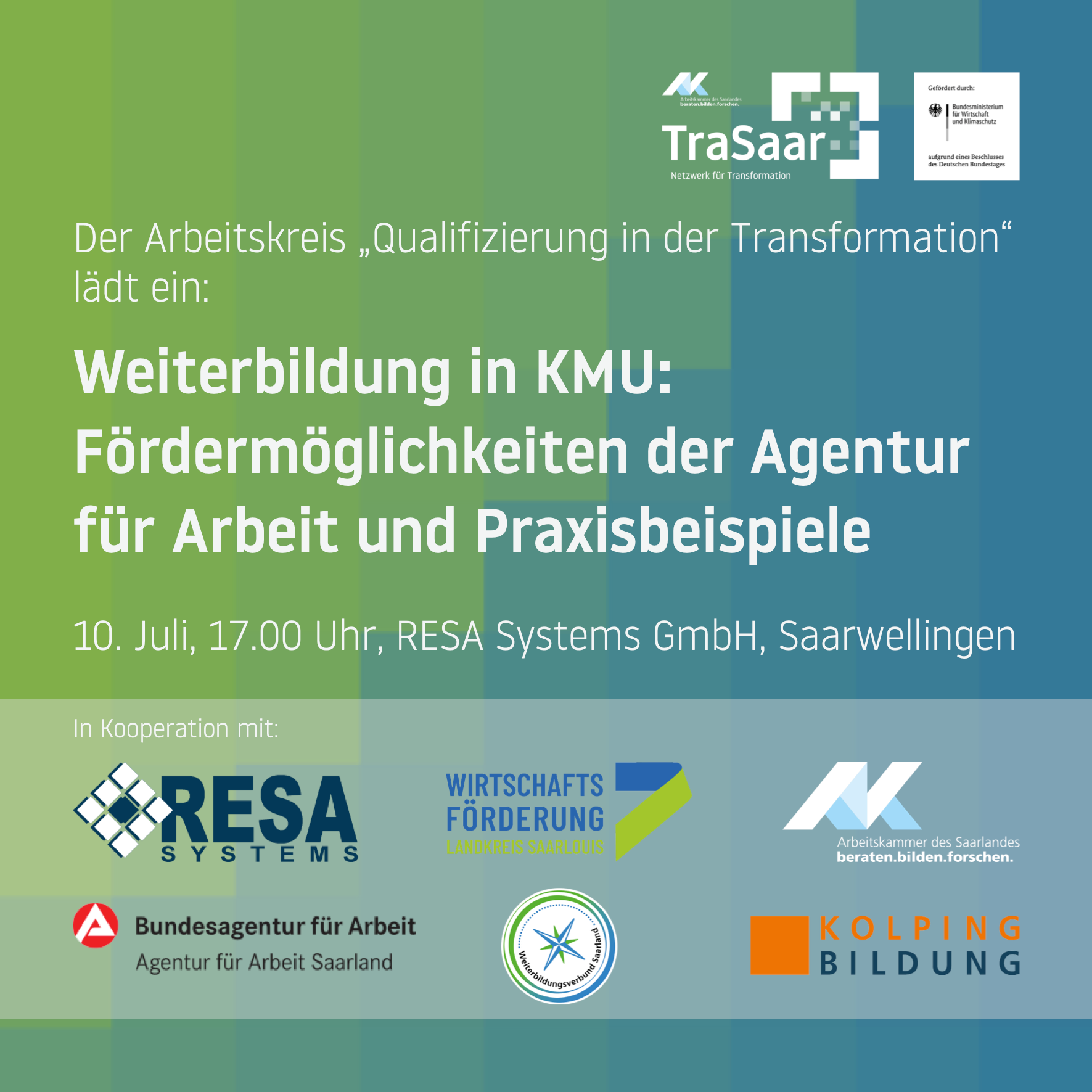Link zur Seite: Kooperationsveranstaltung mit TraSaar
